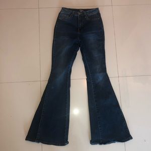 Boho Bell Bottoms - Dark wash